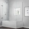 8mm 10mm Tempered Glass Shower Enclosure Fixed Shower Screen
