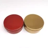 9.5cm Medium Round Candy Tin Box Custom Designs Tinplate Jewelry Cosmetic Metal Box