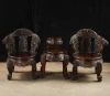 A0007 China Antique Emperor Style Solid Wood Living Room Furniture Sofa Set