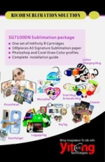 A3 sublimation printer inkjet gel printer high resolution printer