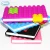 Import A6 size Colorful Office Creative Silicone blocks covered notebook from China