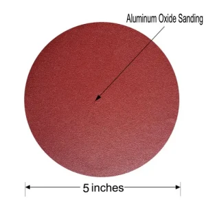 Abrasive Tools 5 Inch Aluminum Oxide Sanding Discs Sand Paper Polishing Disc Sandpaper For Wood Grinding Metal