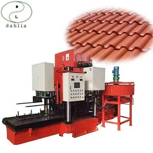 Accessories equipment Long Cement roof Ridge Tiles Making Machine for sale
