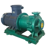 Acid and alkali chemical magnetic pump for transfer liquid chlorine
