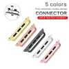 Adapter for Apple Watch 6 5 4 3 iwatch band strap Connector 42mm/38mm 44mm/40mm Seamless Aluminum wrist Linker 6/5/4/3/2/1