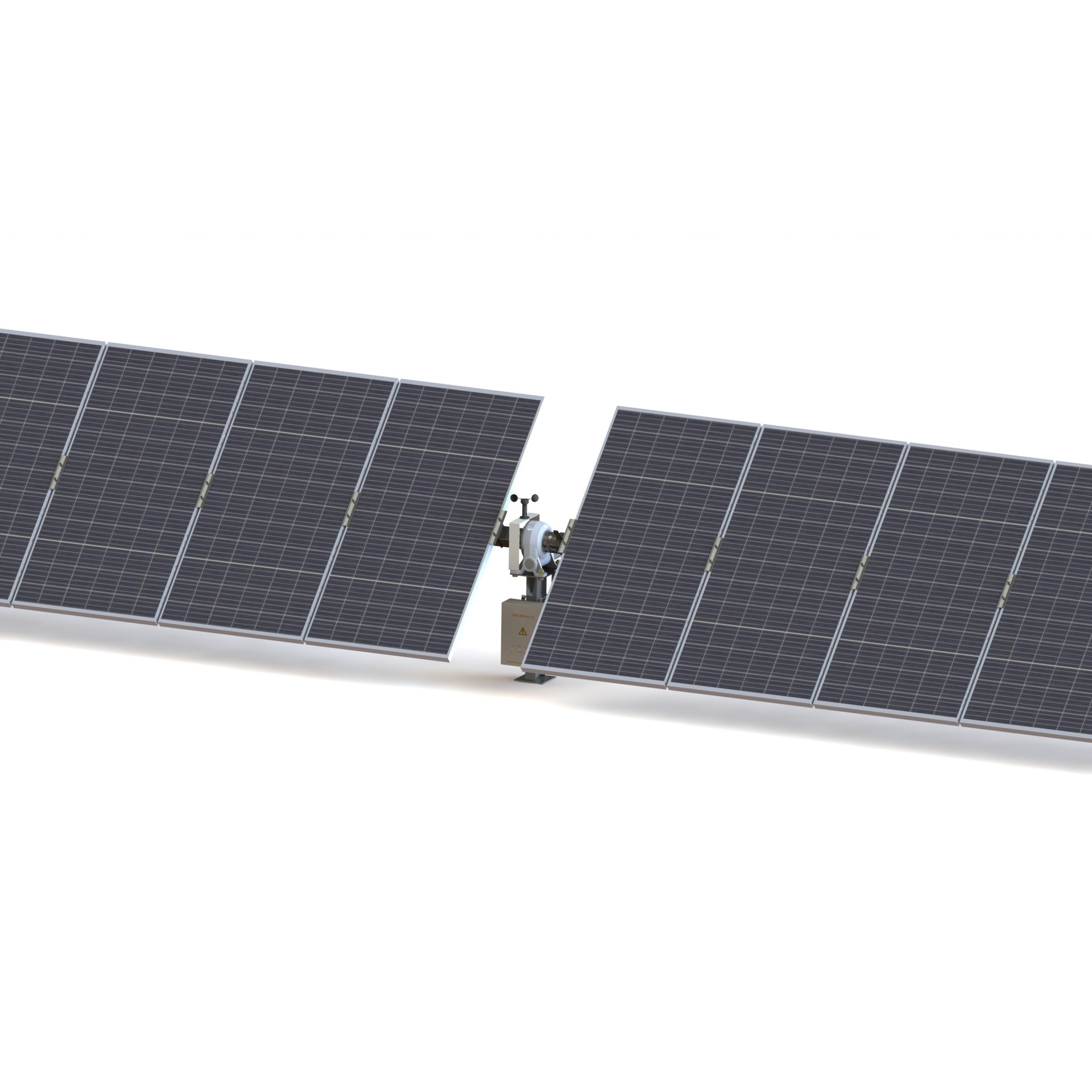 Buy Advanced Single Axis Solar Tracker Track With Linear Actuat Control ...