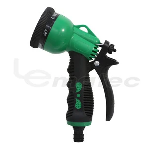 Agriculture Water Spray Nozzle Gun Taiwan Made Multi Water Mist Jet Garden Hose High-Performance TPR Cover Tool