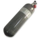 Air Rifle Breathing Condor Pcp 6.8L CE HPA Pcp Airforce 4500psi 300bar Carbon Fiber Air Tank with Gauge Valve