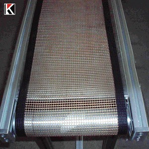  Supply Chain Type 304 Stainless Steel Conveyor Belt Link Wire Mesh roller chain drive mesh for Kenya