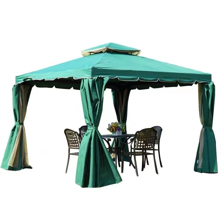 All Weather Cheap Roman Metal Line Outdoor Tent Gazebo Garden Pavilion