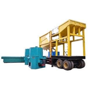 Alluvial gold extractor falcon gold concentrator gold tailings machine to south africa