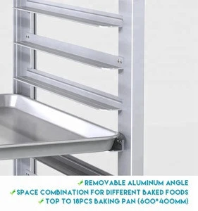 Aluminium Tray Rack for Commercial Bakery Shop