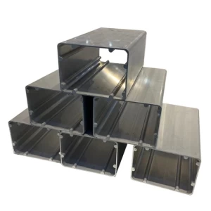 Aluminum Battery Metal Box Custom Split Extruded aluminum Enclosure Electronics