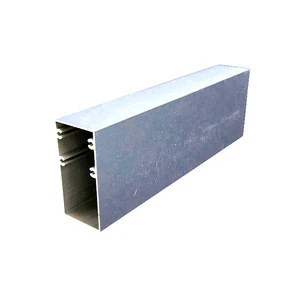Aluminum Curtain Slat Wall System Construction Buildings Extrusion Profiles For Window And Door