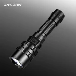 Aluminum Tactical LED Flashlight L2 Rechargeable Defense Torch for Hunting Hiking