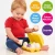 Import Amazon hot sell Hide and Squeak Eggs sorting learning toys educational shape toys for kids from China