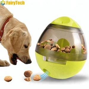 Amazon hot sell Pet Dog Treat Ball and Food Dispenser Interactive Tumbler Toy for Dogs & Cats
