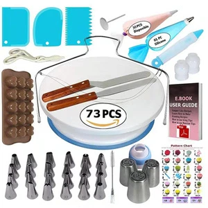 Amazon Hot Selling Cake Decorating Tip Set Piping Tips Tools Supplies