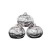 Import Amazon Hot Selling Pumpkin Whiskey Chilling Stones Stainless Steel Metal Ice Cube for Bar Accessories from China