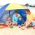 Amazon Hot Shade Shack Beach Tent Easy Automatic Instant Pop Up Sun Shelter