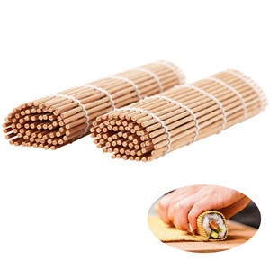 Amazon New Design 4Pcs/set Bamboo Sushi Making Kit Family Office Party Homemade Sushi Gadget For Food Lovers