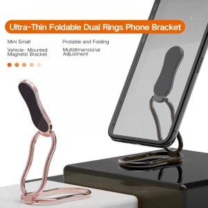Amazon Top Selling Folding Desktop Mobile Phone Stand With Charging Function Pink Phone Stand Easy Use Lazy Holders