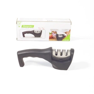 Amazononline-shopping-wholesale diamond,ceramic knife sharpener 3 stage tool manual   Kitchen knife sharpener