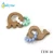 Import animal shape elephant whale Wooden Ring Wood Beads Teether from China