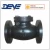 Import ANSI 125/150LBS PN16  Cast Ductile iron Swing Check Valve with lever weight arm from China
