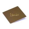 Anti Fingerprint Polishing 304 Decorative Stainless Steel Sheets With Titanium Gold Coating