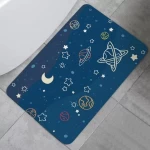 Anti slip luxury water absorbent soft diatomite bath mat bathroom