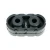 Import Anti vibration rubber muffler mount exhaust rubber mountings from China