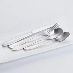 Anufood China forks and knives, knife fork spoon set stainless cutlery set