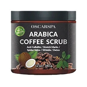 Arabica coffee grinding paste naturally scrub the granulosa body scrub 12OZ