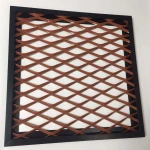 Arcchitectural Expanded Hot Sale Decorative Metal Screen Mesh / Stainless Steel Expanded Diamond Shape Wire Mesh