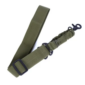Army Style single  points High Density pp Webbing Gun nylon Sling Belt