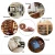 Import Aromatic Red Cedar Wood Ring Clothes Protector Cedar Ball Storage Accessories from China