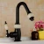 Import Artistic brass single handle kitchen hot and cold sink faucet from China