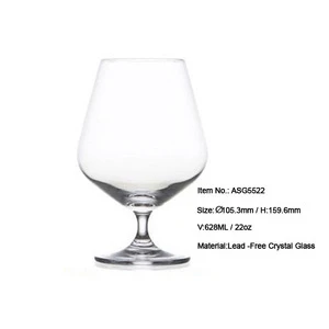 ASG5522_New glass products serving cognac/brandy at factory prices the cognac snifter glassware tulip glass