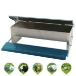 Automatic Aluminum Board Chicken Duck Feeder  Treadle Goose Feeding