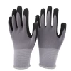 Automotive Safety Working Gloves 15G Nylon Spandex Nitrile Sandy Hyflex Protective Gloves