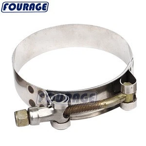 Automotive Stainless Steel Turbo Air Intake Intercooler Pipe T Bolt Hose Clamp