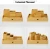 Import Bamboo Desktop Organizer with Drawer and 3 Pencil Boxes bamboo desk organizer from China