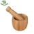 Import Bamboo Mortar and Pestle Set Garlic Pounder Press_FSC &amp; BSCI Factory from China