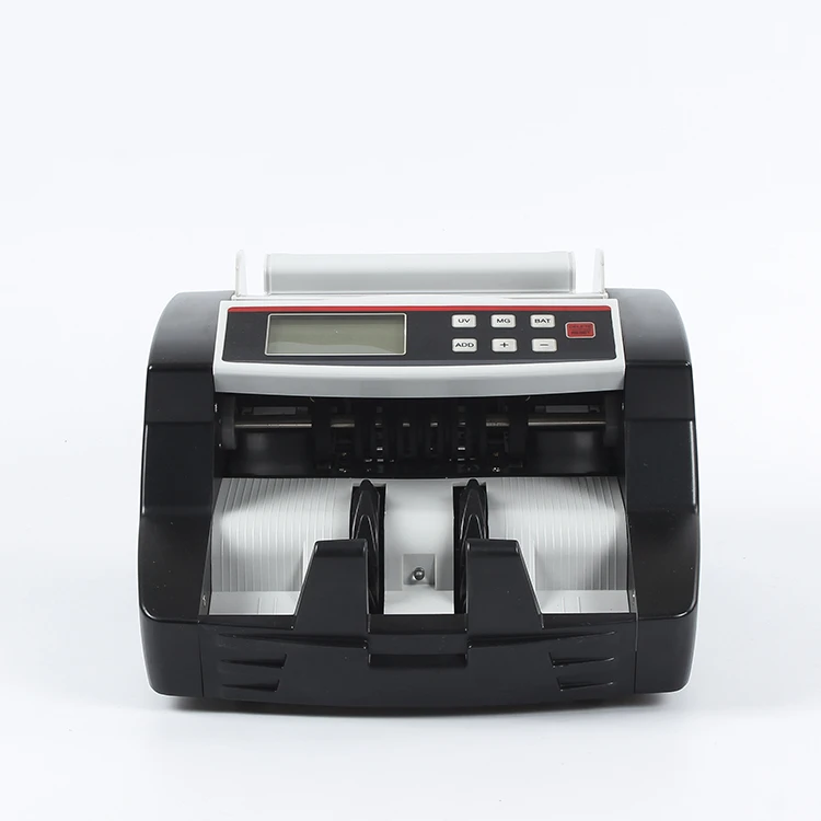 Bank UV/MG currency detector money counter machine money counting machine with IR counter world