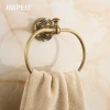 Bath Towel Holder - Hand Towel Ring for Bathroom / Kitchen, European Hotel Collection, Antique Bronze finish