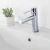 Import Bathroom faucet cold and hot control washbasin taps modern accessor zinc handle faucet ceramic disc valve core fine copper fauce from China