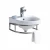 Import Bathroom Vanity Wall Mount Stainless Steel Wash Basin Of Stents from China