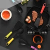 Best Heat Resistant Kitchen Gadgets 7 Piece Nonstick Cookware Nylon Spatulas Cooking Tools Kitchen Utensil Sets