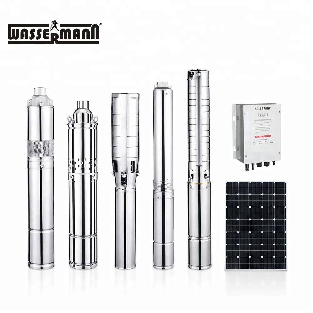 Best price dc 1hp 2hp irrigation dirty water submersible solar pump